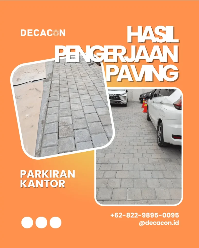 pasang paving block 1
